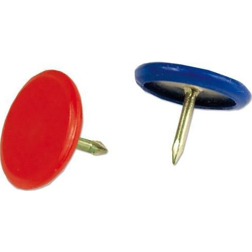 Chinchetas Plastificadas Milan 70 Unidades