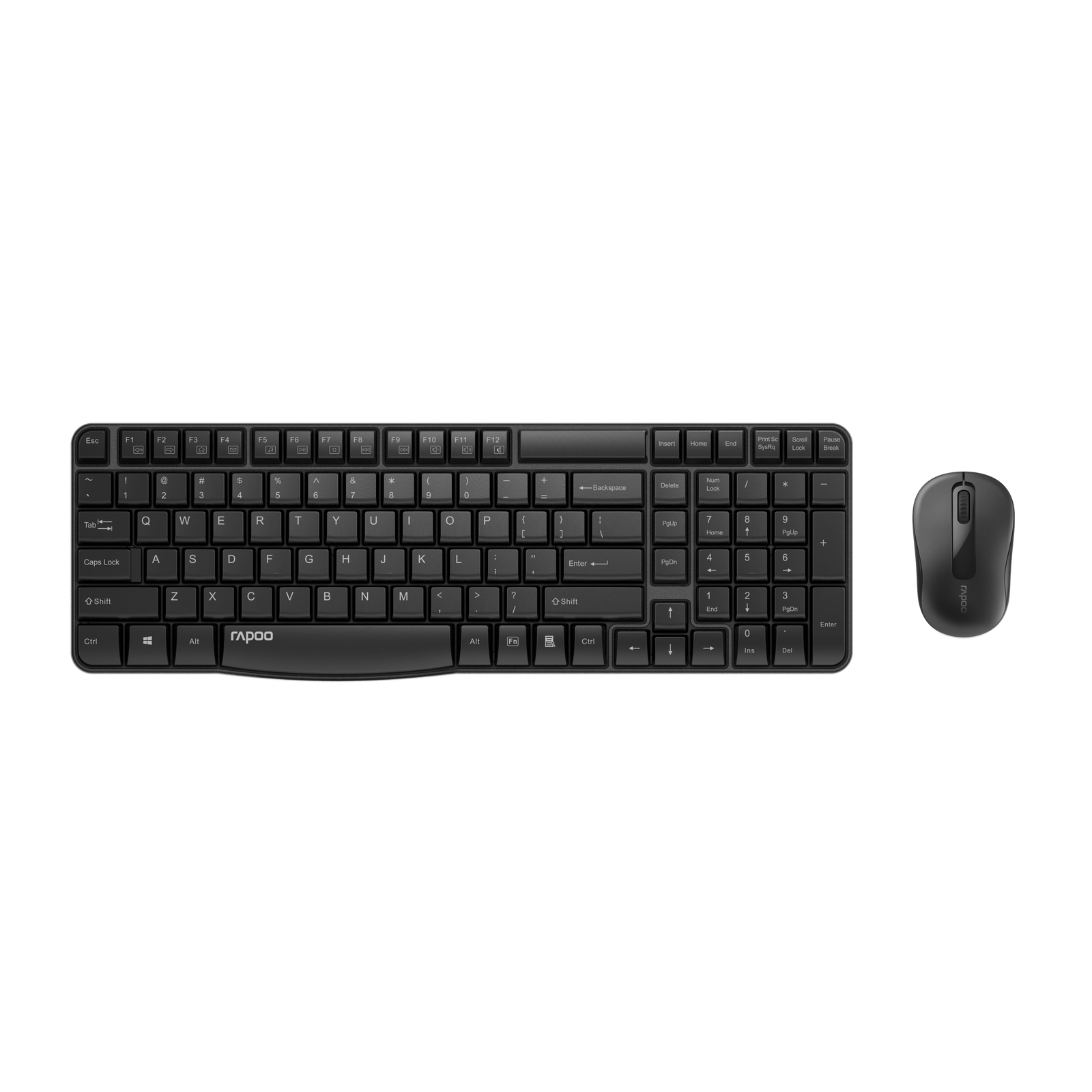 RAPOO X1800S Wireless Billentyűzet + Egér - Angol (UK) (142389)