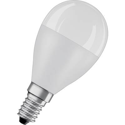 OSRAM HOMELIGHTING 4058075428522 LED EEK F (A - G) E14 Izzólámpa forma 7 W = 60 W Melegfehér (Ø x H) 47 mm x 79 mm 1 db