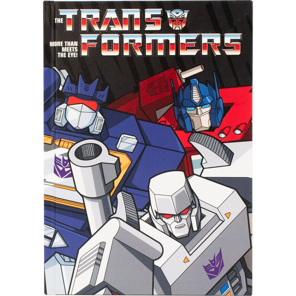Thumbs up! 60 lapos vonalas Transformers jegyzetfüzet - Fekete mintás