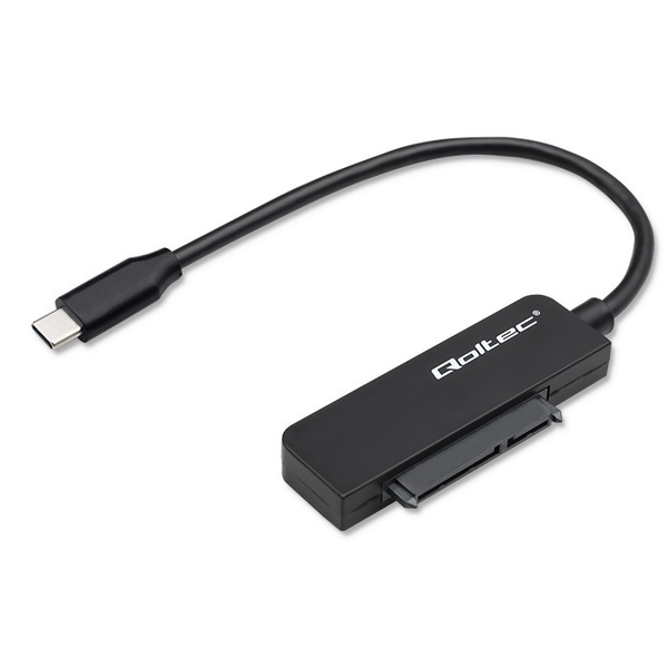Quoltec 52269 SSD Adapter (USB-C - SATA 2,5" SSD/HDD)