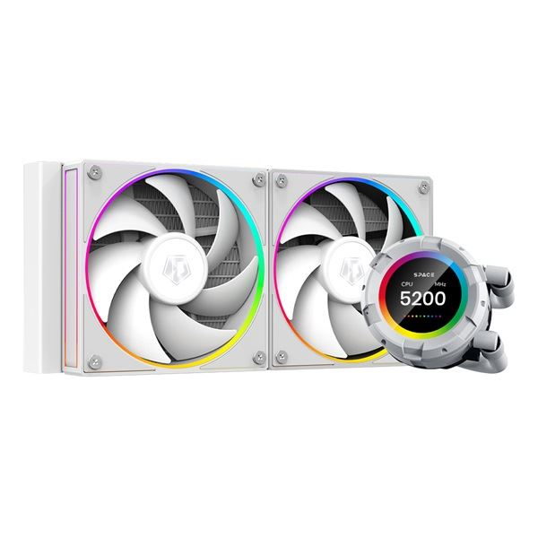 ID-Cooling Space SL240 WHITE AIO Processzor Vízhűtés 240mm Fehér