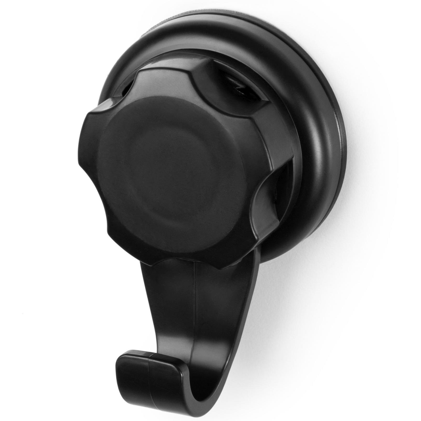 Compactor Bestlock fekete fürdőszobai kampók tapadókoronggal 2 db (3370910106008)