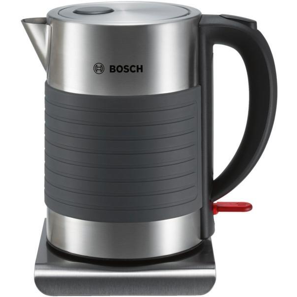 Bosch TWK7S05 електрическа кана 1,7 L 2200 W сиво-черно