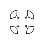 DJI Spark Part 01 Propeller védő (4 db / csomag)
