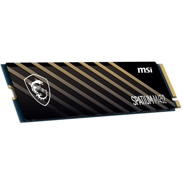 MSI SPATIUM M452 PCIe 4.0 NVMe M.2 500GB PCI Express 4.0 3D NAND