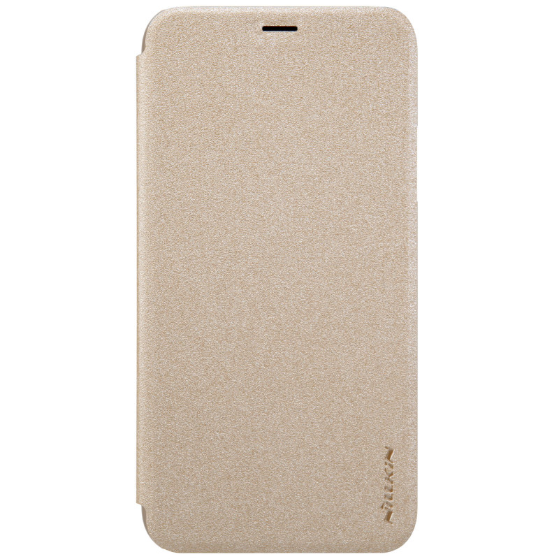 Nillkin Sparkle Apple iPhone XS Flip Tok - Arany (6902048147416)