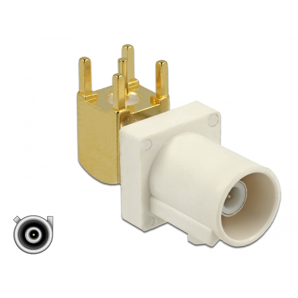 Delock FAKRA B-dugó 90  PCB (89773)