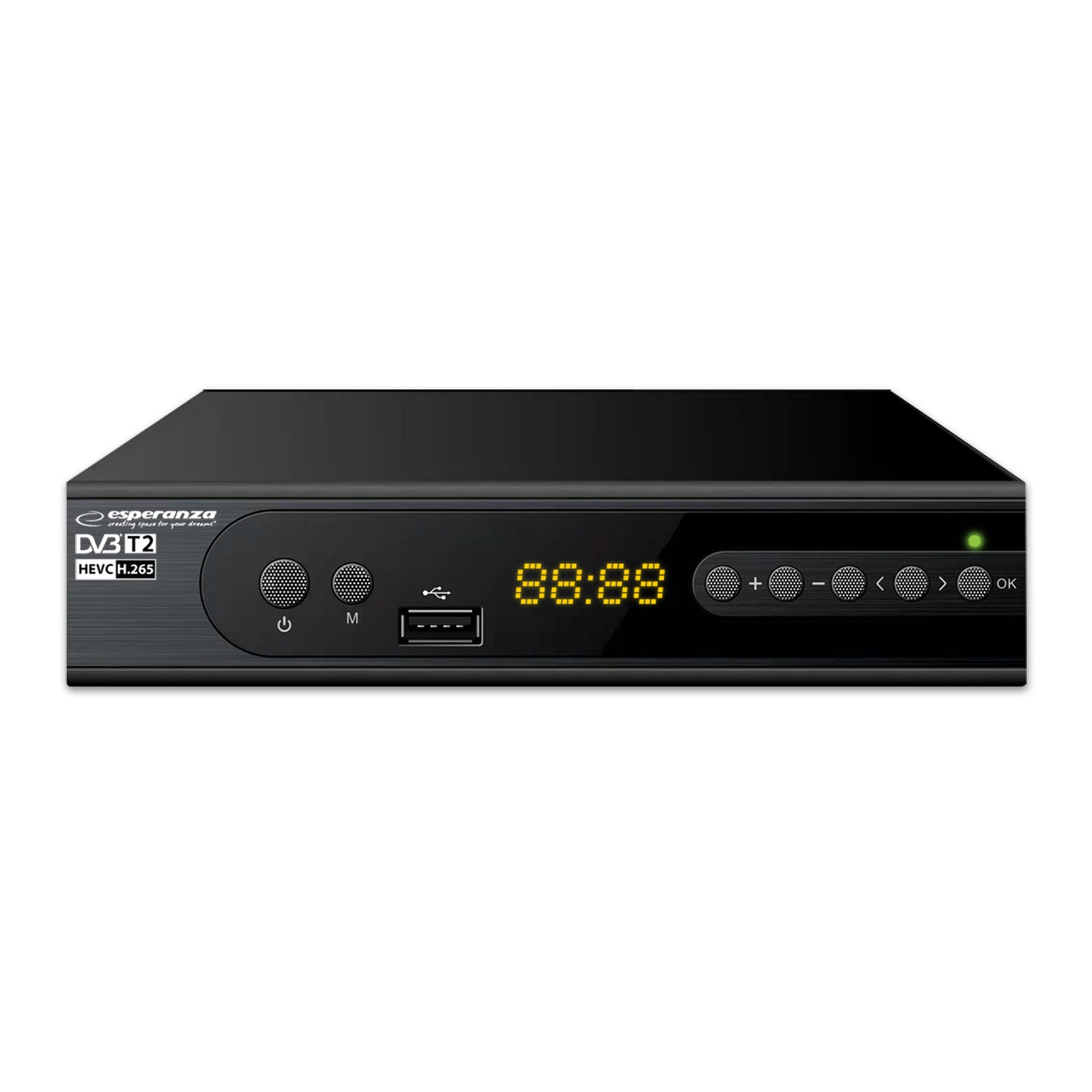 Esperanza EV106P DVB-T2 Set-Top box vevőegység (EV106P)