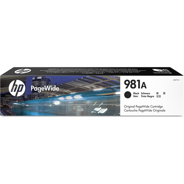 HP 981A PageWide patron fekete (J3M71A)