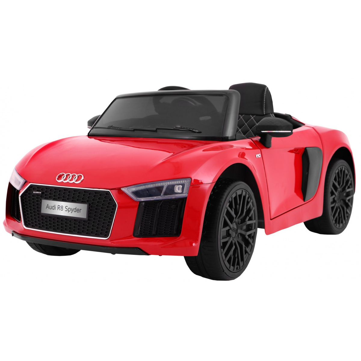 Ramiz AUDI R8 Spyder RS EVA 2 4 G lakkozott Akkumulátoros autó - Piros (PA.JJ2198.EXL.CR)