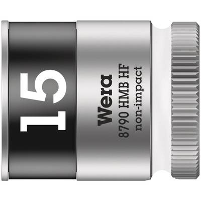 Wera 8790 HMB HF 05003749001 Külső hatlap Dugókulcs betét 15 mm 3/8 (10 mm) (05003749001)