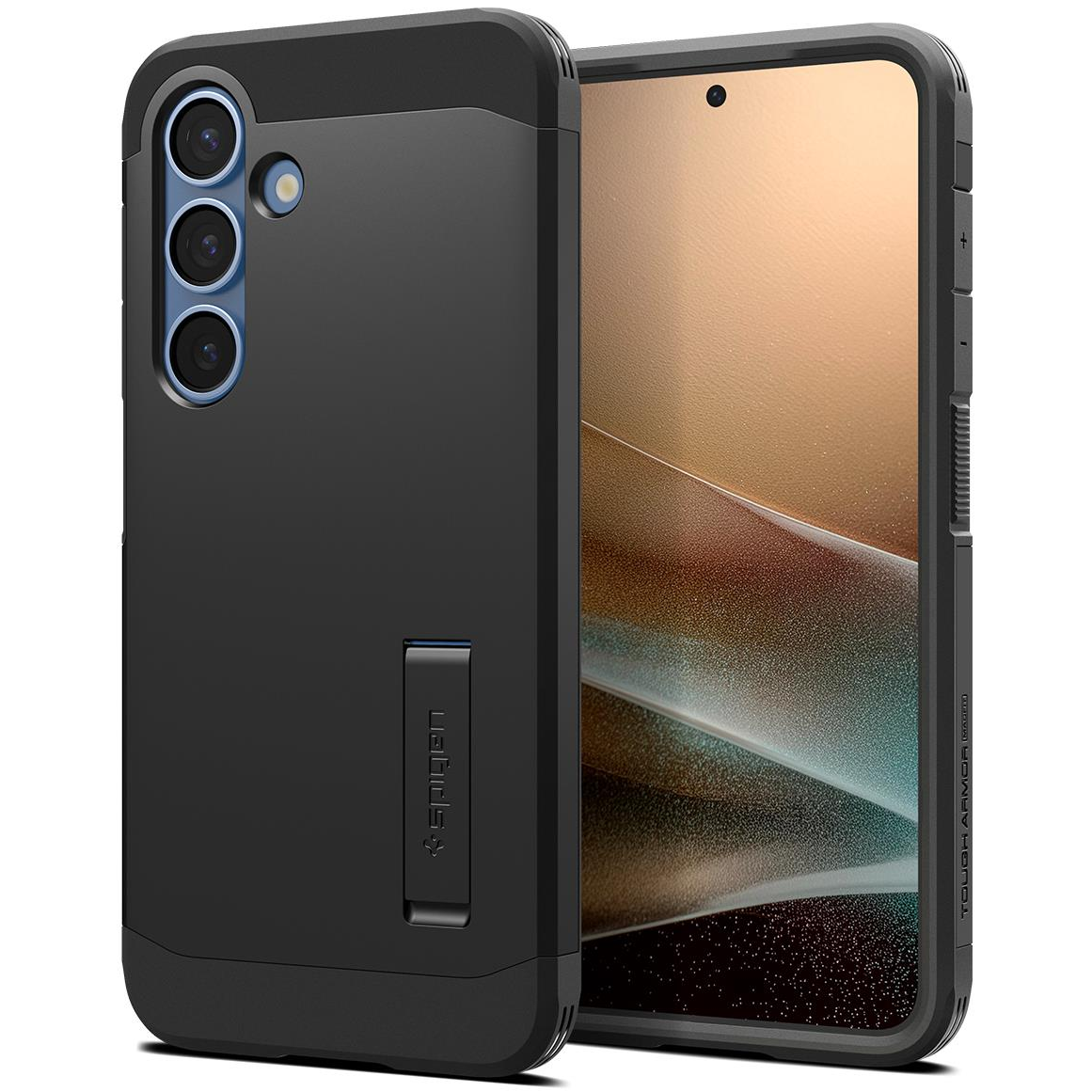 Spigen Tough Armor MagSafe Black Samsung Galaxy S 2025+ tok (ACS08987)