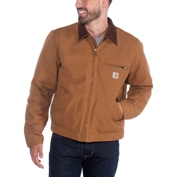  Carhartt Kurtka Carhartt Duck Detroit Jacket Brown