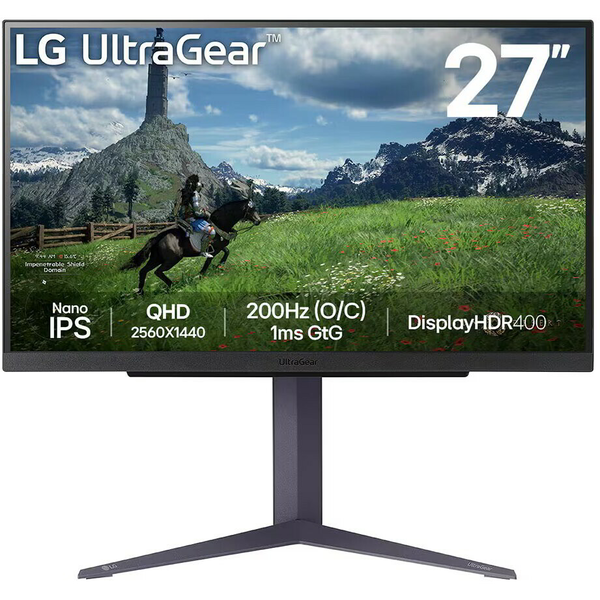 LED monitor LG UltraGear 27GS85Q-B 27 " 2560 x 1440 px IPS / PLS