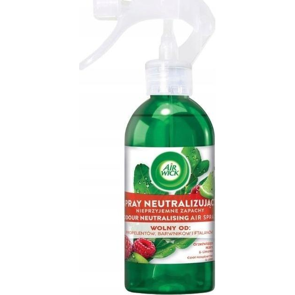 Air Wick Active Fresh légfrissítő spray Málna és Bimbózó citrusok (237 ml)