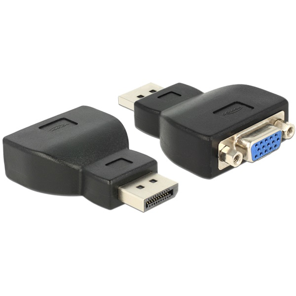 BLACKBIRD Átalakító Displayport 1.2 male to VGA female, fekete (BH1310)
