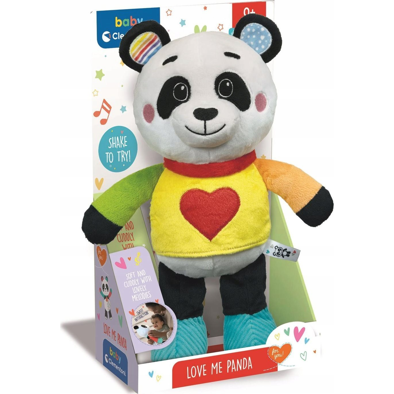 Clementoni Love Me Plüss Pandamaci (17829 CLM)