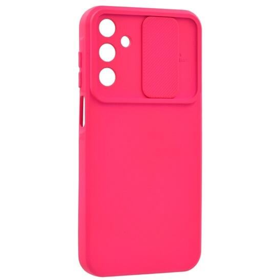 Gigapack Samsung Galaxy A15 5G (SM-A156) kameravédős szilikon tok matt magenta (GP-153315) (GP-153315)