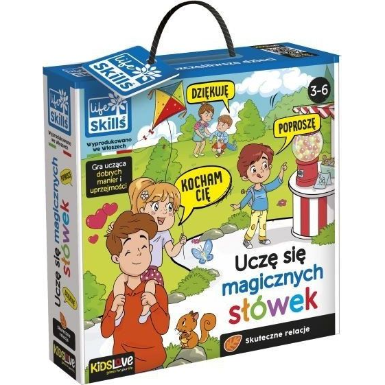 Lisciani Gra Life Skills Uczę się magicznych słówek