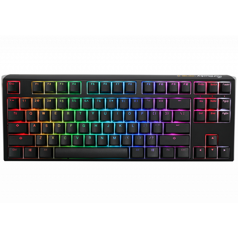Billentyűzet Ducky ONE 3 TKL MX Black RGB Premium ABS Magyar (HU) Fekete (DKON2187ST-AHUALCLAWSC1)