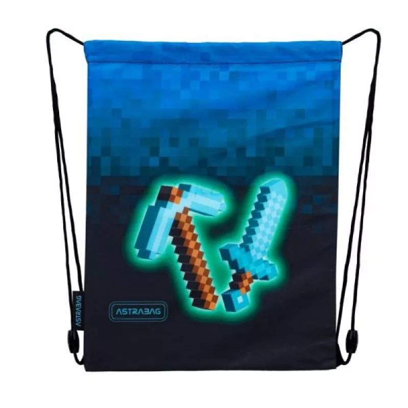 Astrabag Blue Pixel tornazsák - Kék/Mintás (507024048)