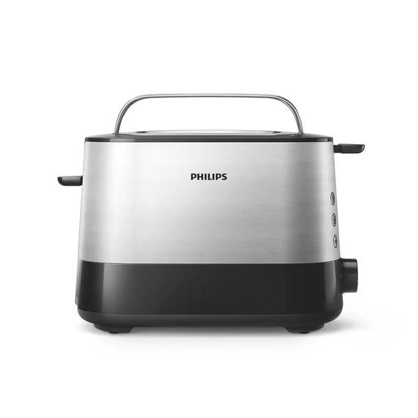 Philips Viva Collection HD2638/90 brødrister 7 2 skive(r) Sort, Rustfrit stål
