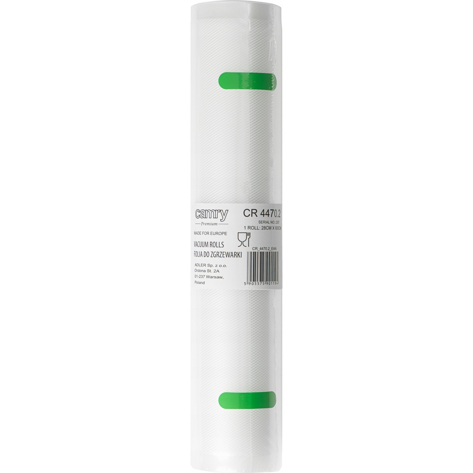 CAMRY CR 4470.2 Vákuumfólia tekercs 28x600cm (CR 4470.2)