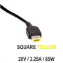 Съвместимо захранване за лаптоп Lenovo, Akyga, AK-ND-41, 20V, 3.25A, 65W, черно