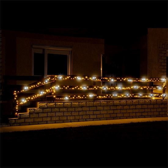 Somogyi KKL 200F/WH LED-es Fényfüzér sziporkázó 14m melegfehér (KKL 200F/WH)