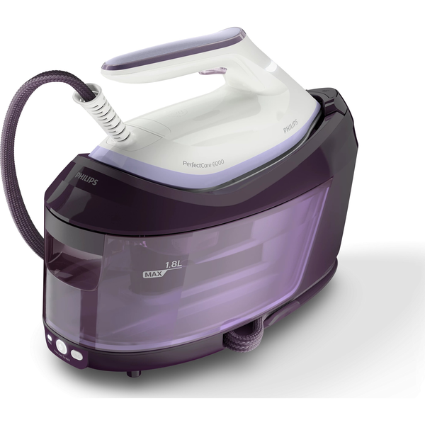 Philips PSG6024/30 Dampstrygning station 2400 W 1,8 L SteamGlide Plus strygesål Lilla