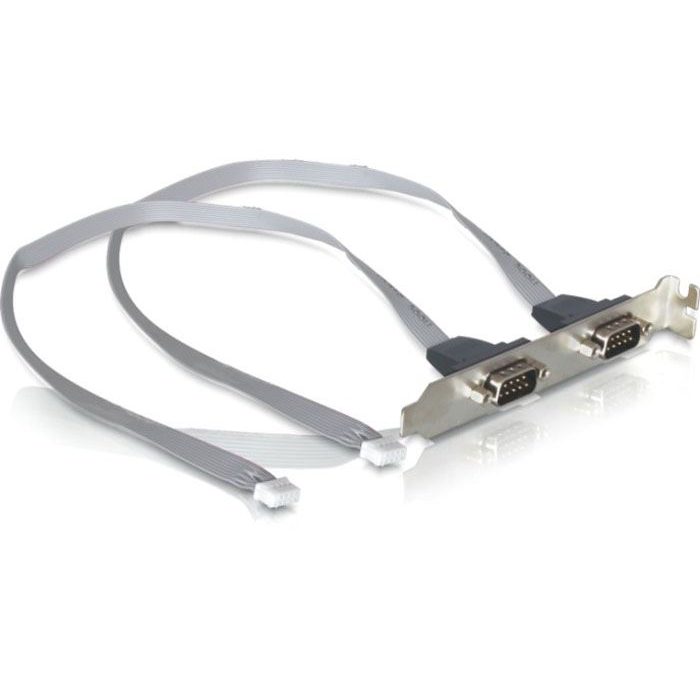 DeLock 2x Soros port hátlapi kivezetés (41791) (delock41791)