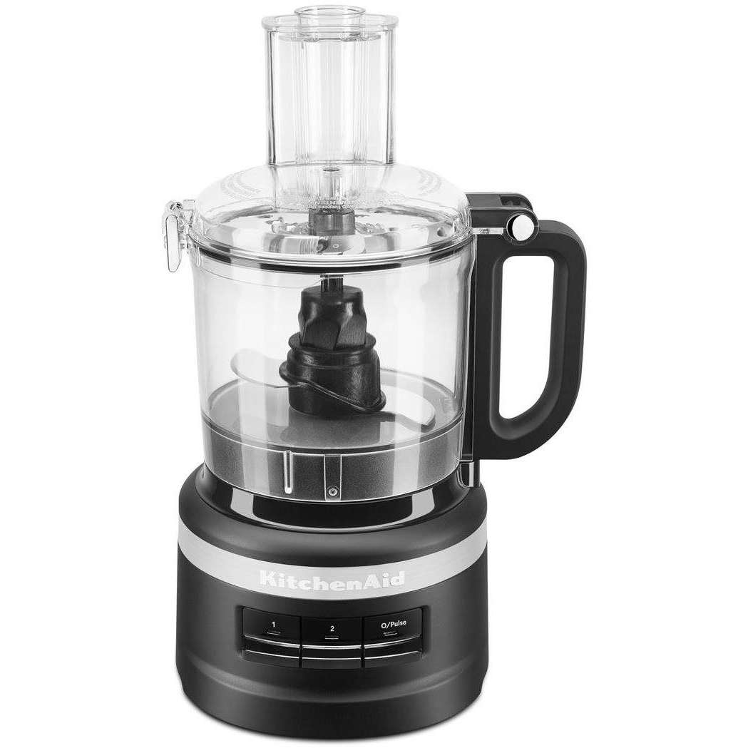 KitchenAid Food Processor 1,7 l, 250 W, matt fekete (5KFP0719EBM)