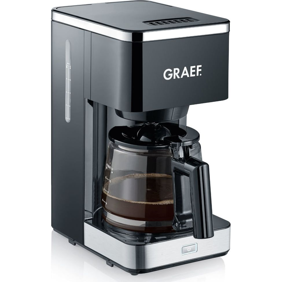 Graef FK 402 Kávéfőző Fekete Kapacitás, csésze=10 Üveg kanna, Melegentartás (FK402)