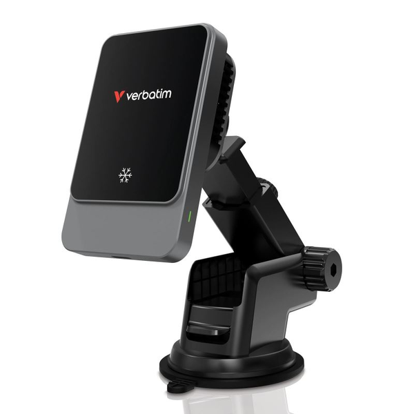 Verbatim Charge 'n' Drive Smartfón Čierna USB Bezdrôtové nabíjanie Rýchle nabíjanie Auto