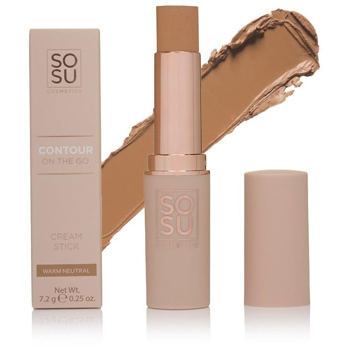 SOSU COSMETICS Contour On the Go Cream Stick Warm Neutral 7 g (5391541769606)