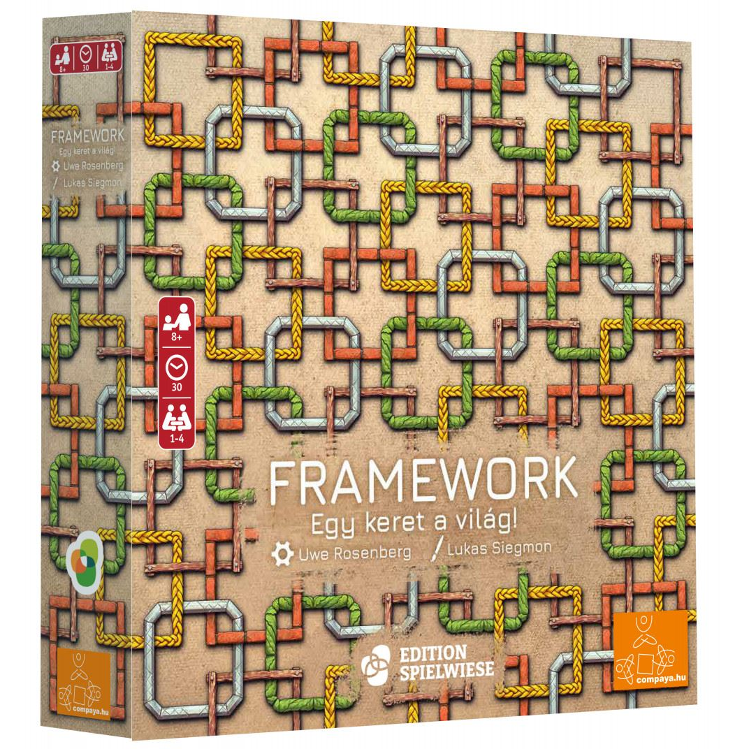 Compaya Framework - Egy keret a világ! absztrakt társasjáték (CO19992-182)