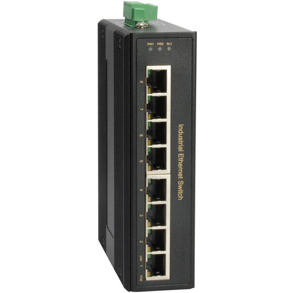 LevelOne IGP-0802 netværksswitch Ikke administreret Gigabit Ethernet (10/100/1000) Strøm over Ethernet (PoE) Sort