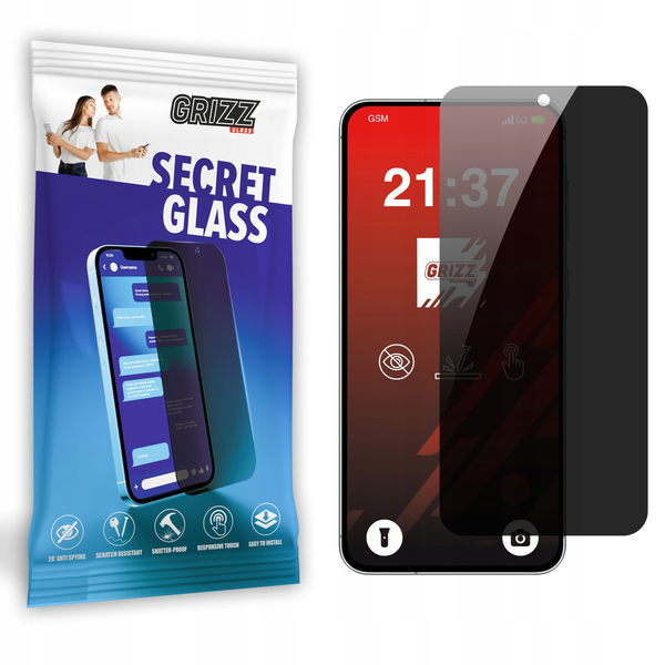 Matowe szkło prywatyzujące GrizzGlass SecretGlass do Samsung Galaxy A56