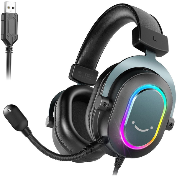 FIFINE H6 7.1 USB Gaming Headset RGB Mikrofonnal