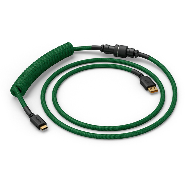 Glorious Gaming GLO-KB-ACC-CBL-COIL-FGRN cavo per tastiera/mouse Verde 1,4 m