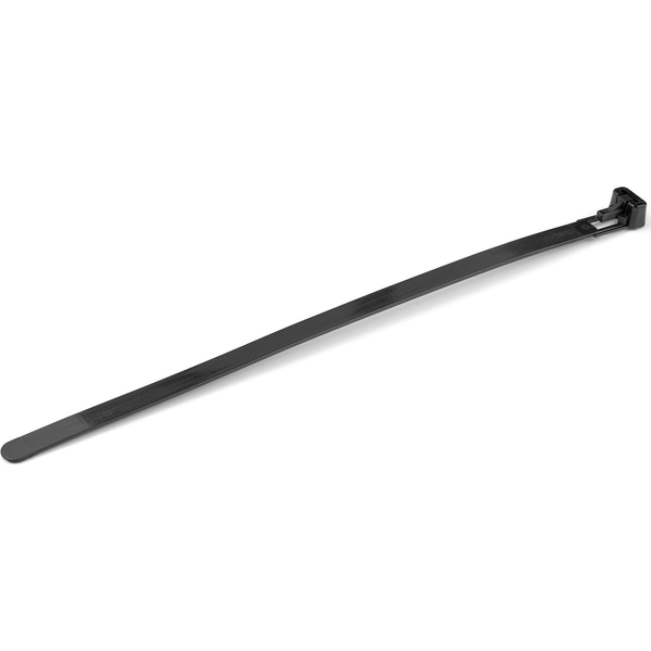 StarTech.com CBMZTRB8BK kabelbinder Losmaakbare kabelbinder Nylon, Kunststof Zwart 100 stuk(s)