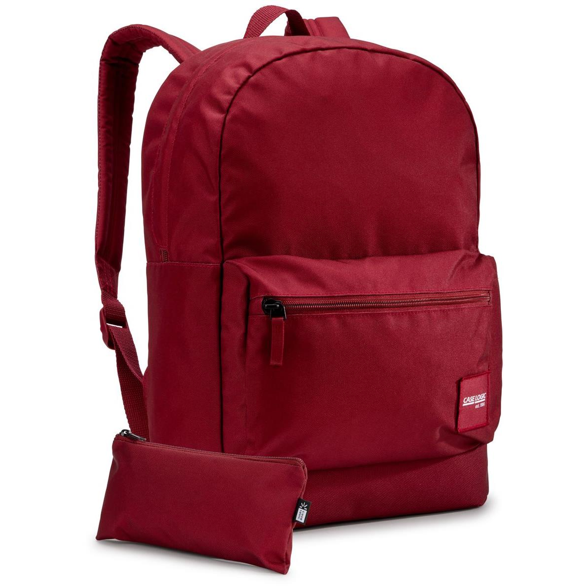Case Logic Commence újrahasznosított anyagból készült hátizsák, 24 l Pomegranate Red (CL-CCAM1216PR)