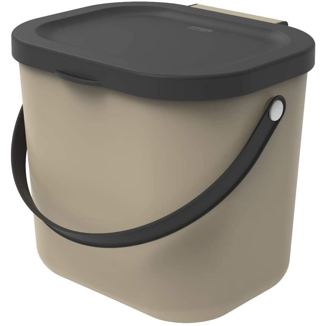 Rotho ALBULA box hulladékválogató rendszer, 6 l - cappuccino (1030307422)