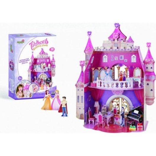Cubicfun 3D Puzzle 95 Darabos - Hercegnő Szülinap (306-21622)