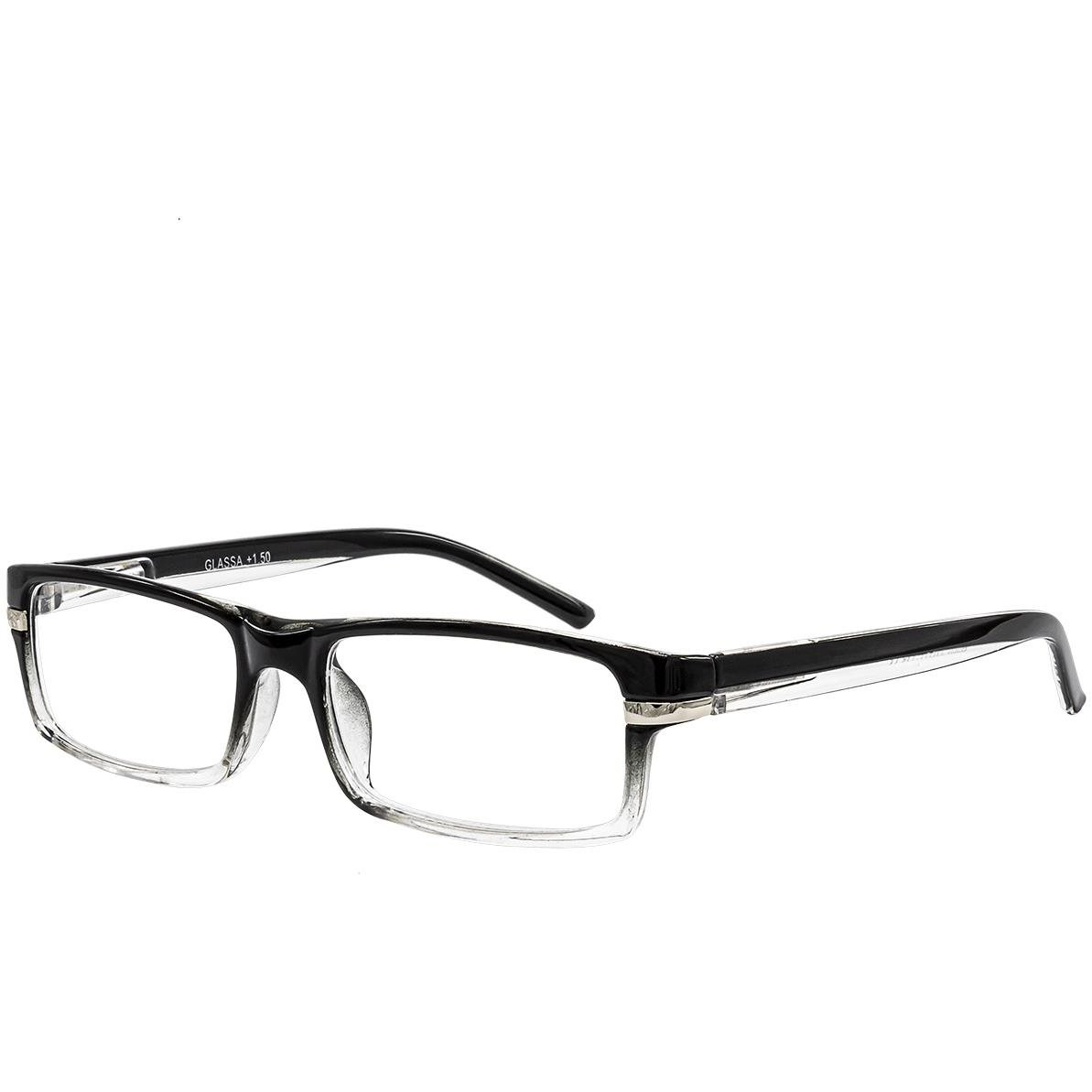 GLASSA olvasószemüveg - G 308, +0,50, fekete (8592857308108)