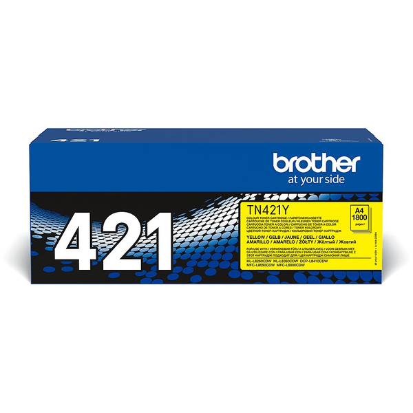 Brother TN-421Y tonerpatron 1 stk Original Gul
