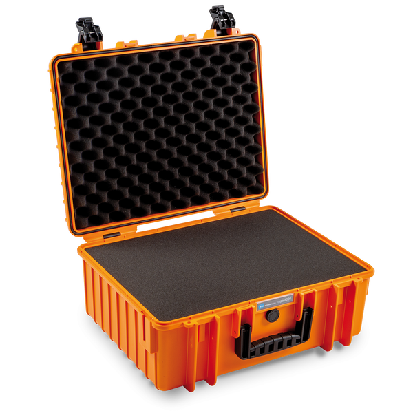 B&W Type 6000 SI Fotós bőrönd - Narancs