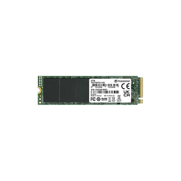 Transcend TS250GMTE115S MTE115S SSD, 250GB, M.2 2280,PCIe Gen3x4, DRAM-less, 3200 MB/s, 250K IOPS