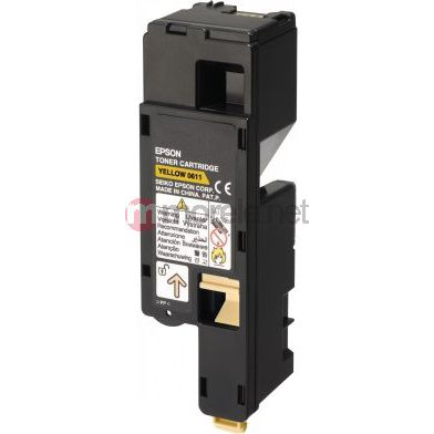 Epson C13S050611 tonercartridge 1 stuk(s) Origineel Geel